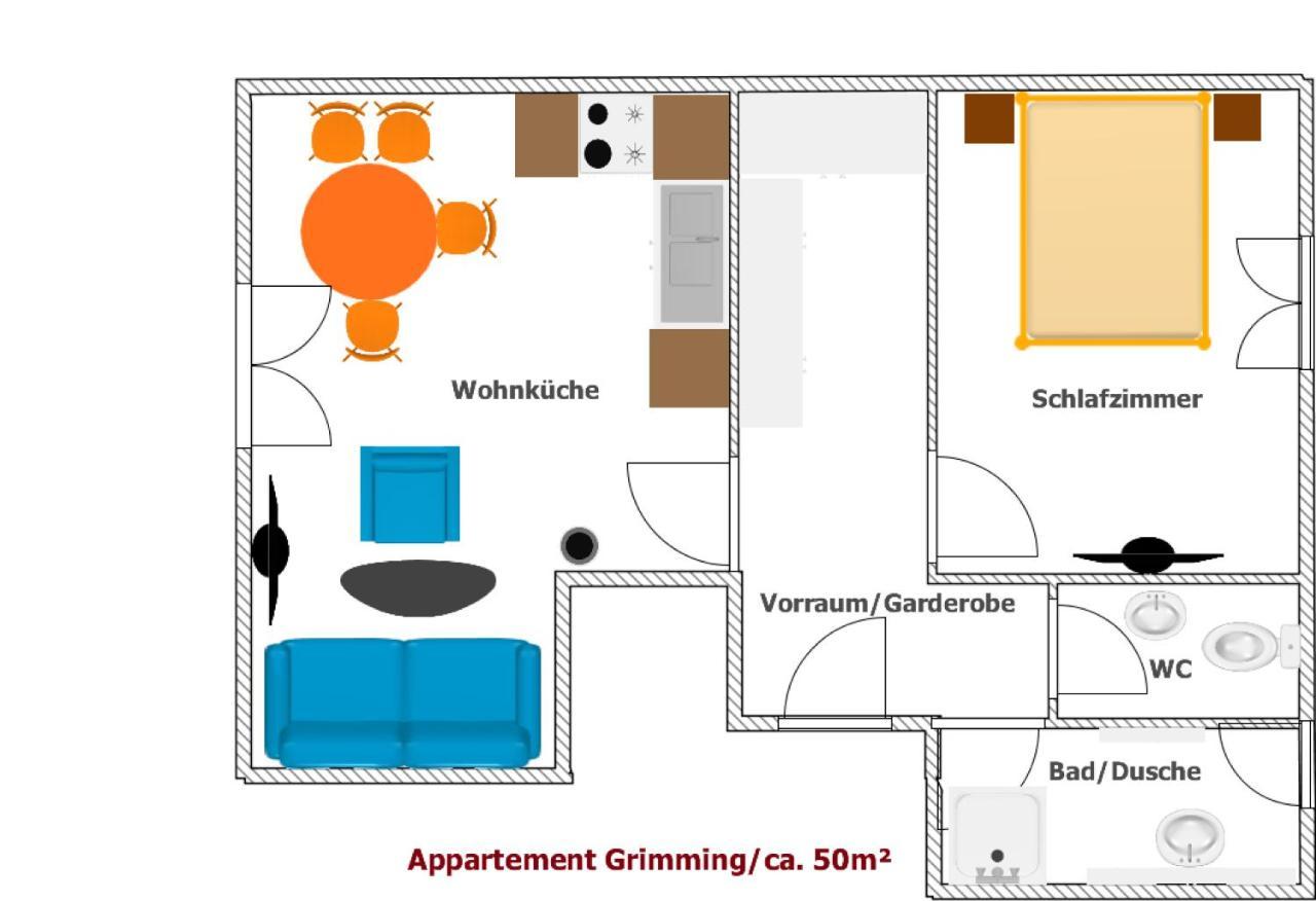 Appartements-Restaurant Schwaiger Tauplitz Eksteriør bilde
